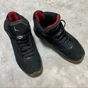 Air Jordan OG XX2 22 Size 9 Black Varsity Red Metallic Silver OG Jordan 22 OG Black Varisty Red Men main image 2